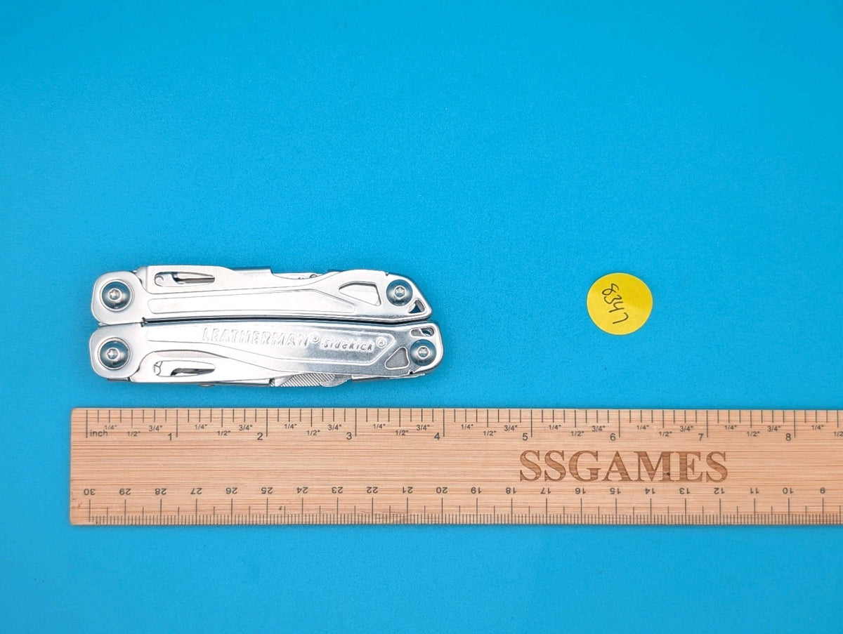 Leatherman Sidekick Multi-Tool, Knife, Pliers, Saw, Stainless