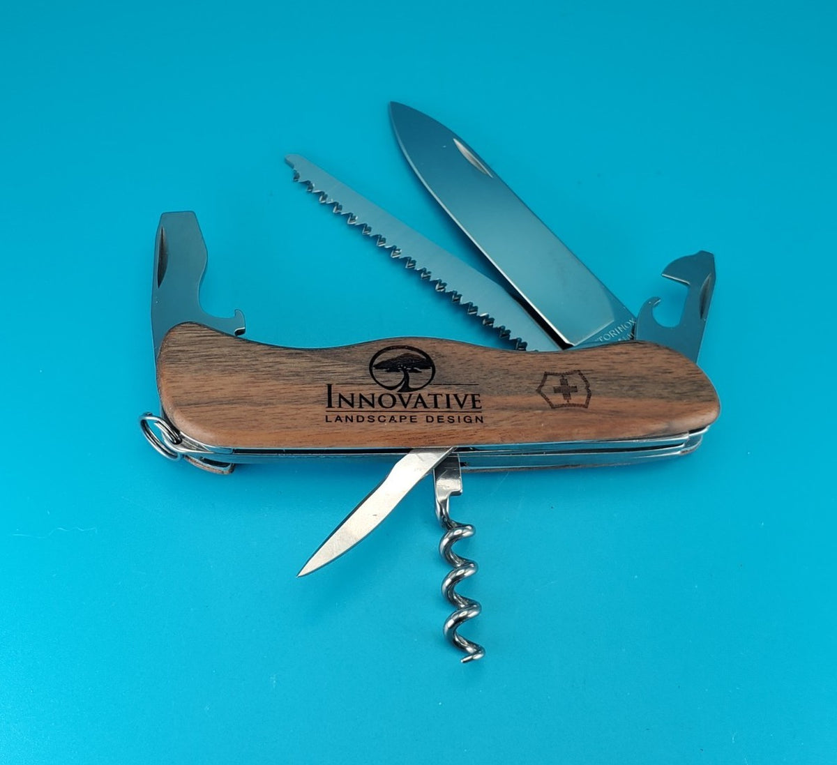 Victorinox Forester Wood Swiss Army Knife Multi Tool!