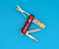 Victorinox Swiss Memory 256MB USB Drive Signature Swiss Army Knife Red LED
