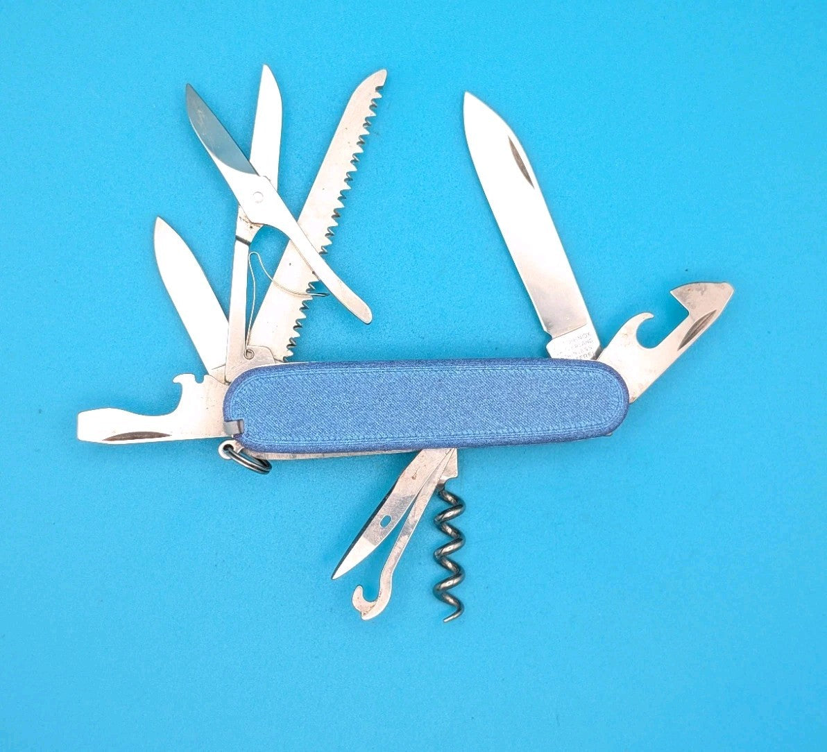 Custom Victorinox Huntsman Nebula Purple Swiss Army Knife Multi Tool!