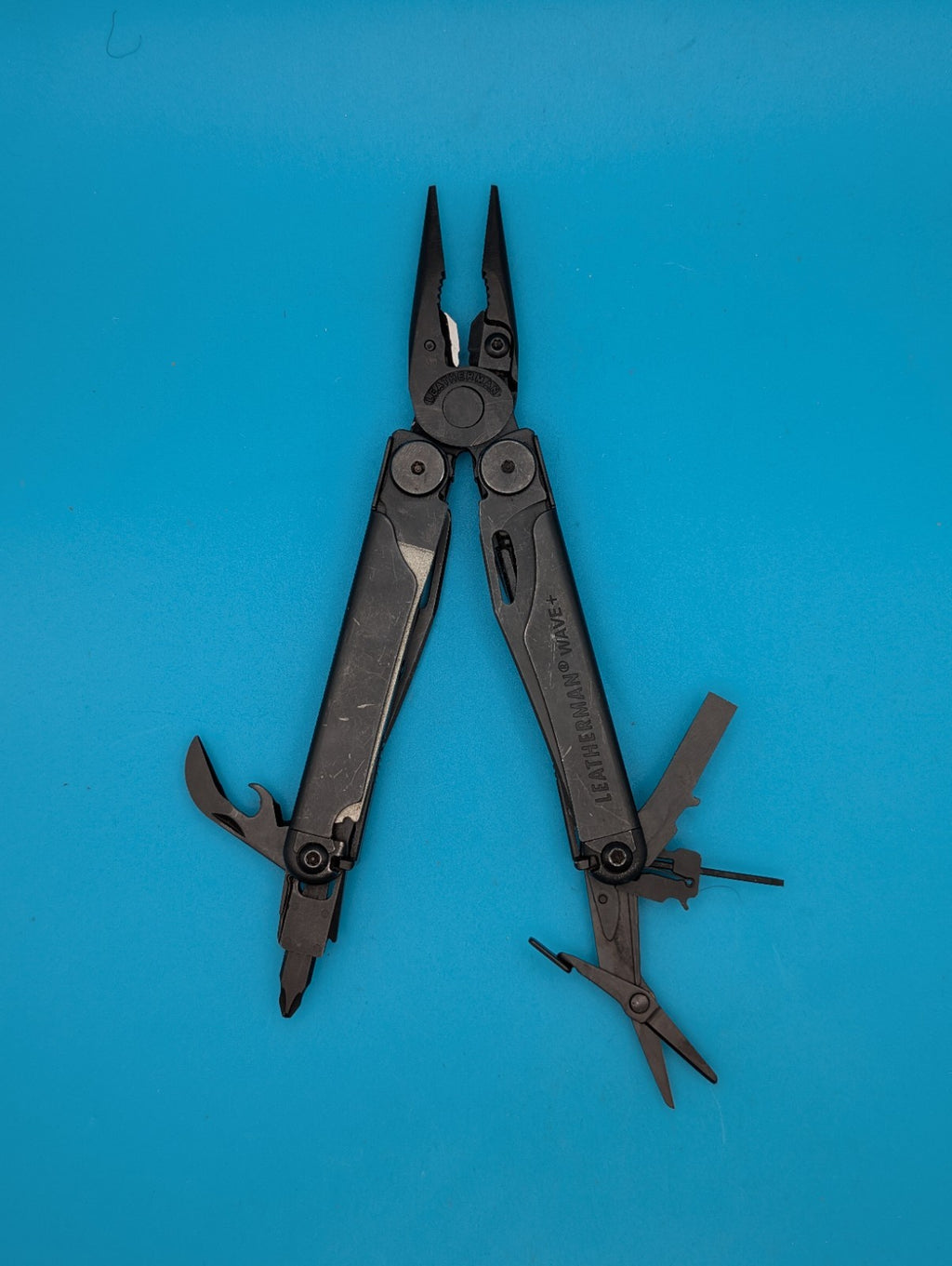 Leatherman Wave Plus + Multi-Tool! FAST SHIPPING! BLACK OXIDE!