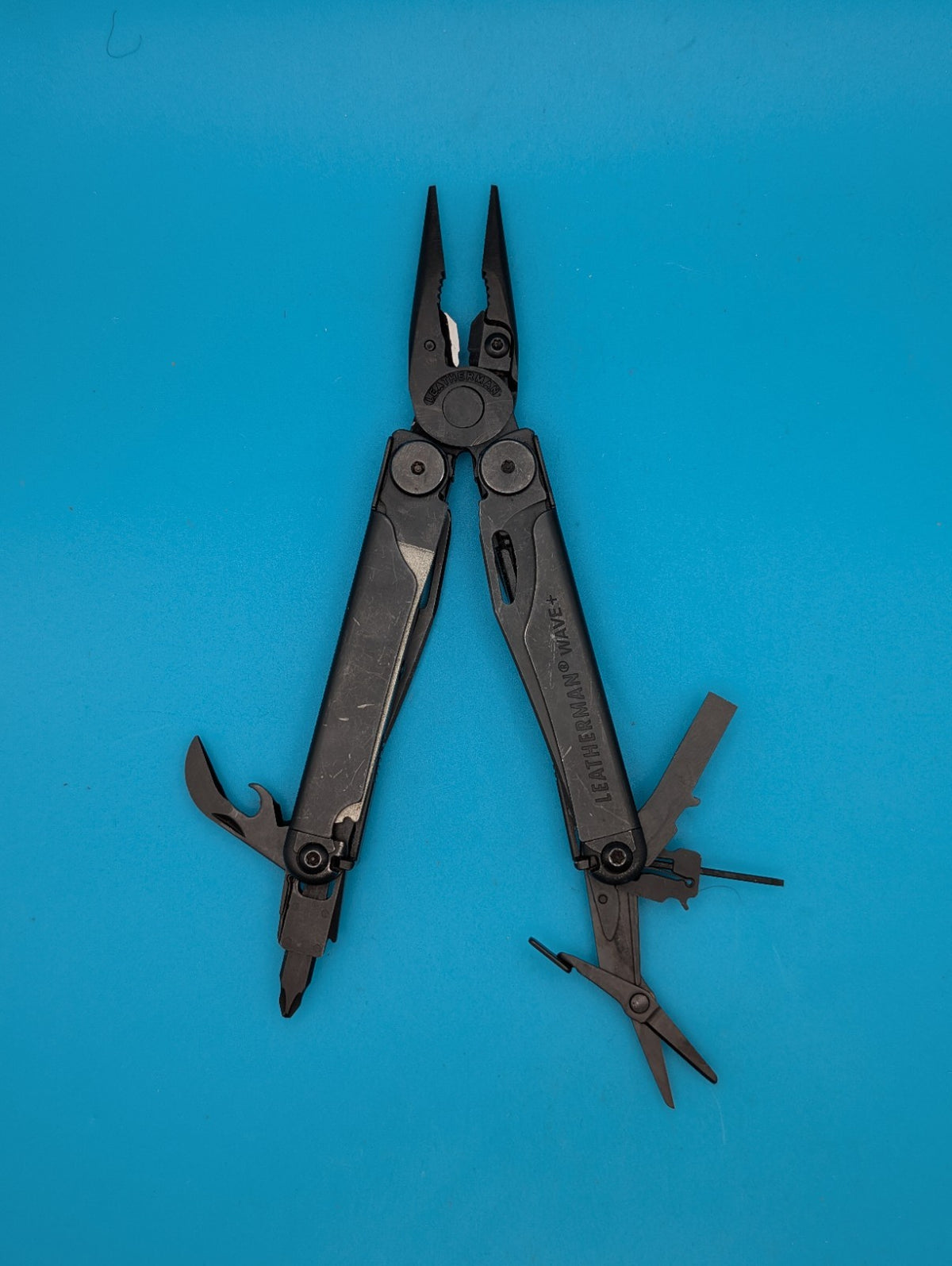 Leatherman Wave Plus + Multi-Tool! FAST SHIPPING! BLACK OXIDE!