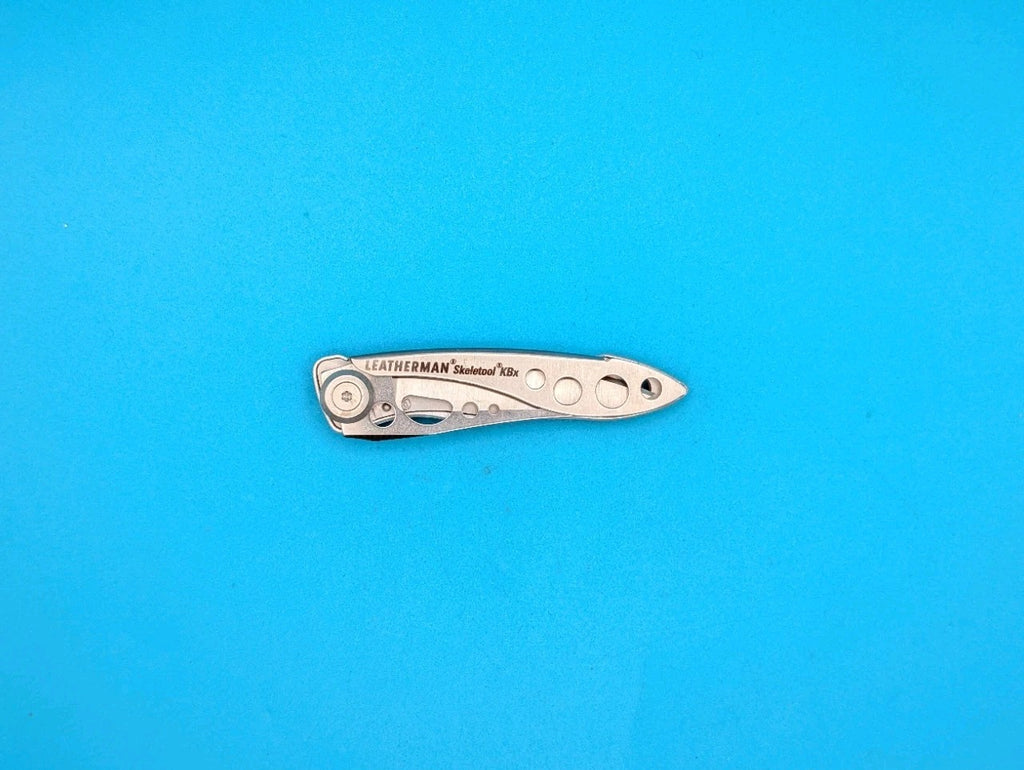 Leatherman Skeletool KBX Pocket Knife w/ Bottle Opener, SILVER!