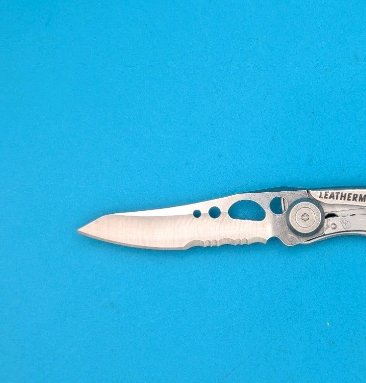 Leatherman Skeletool KBx Pocket Knife w/ Bottle Opener, Silver