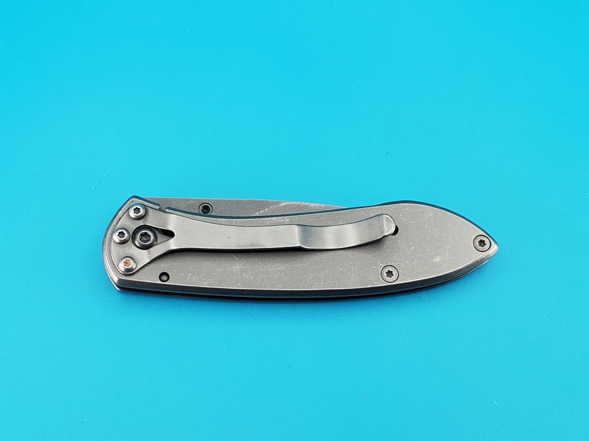 Buck Knives 327 Nobleman-Stainless Folding Pocket Knife!