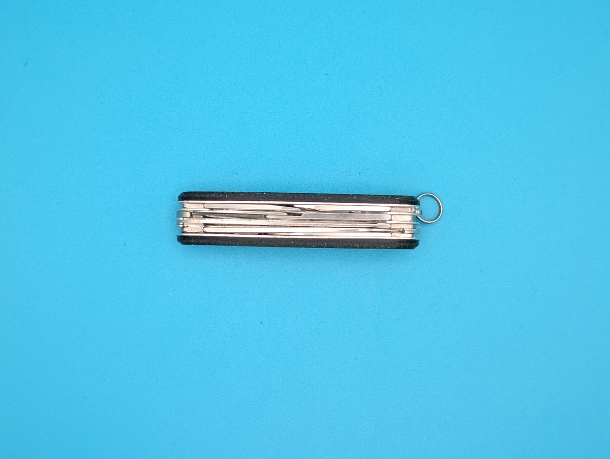 Custom Victorinox Fieldmaster Galaxy Black Swiss Army Knife Multi Tool!