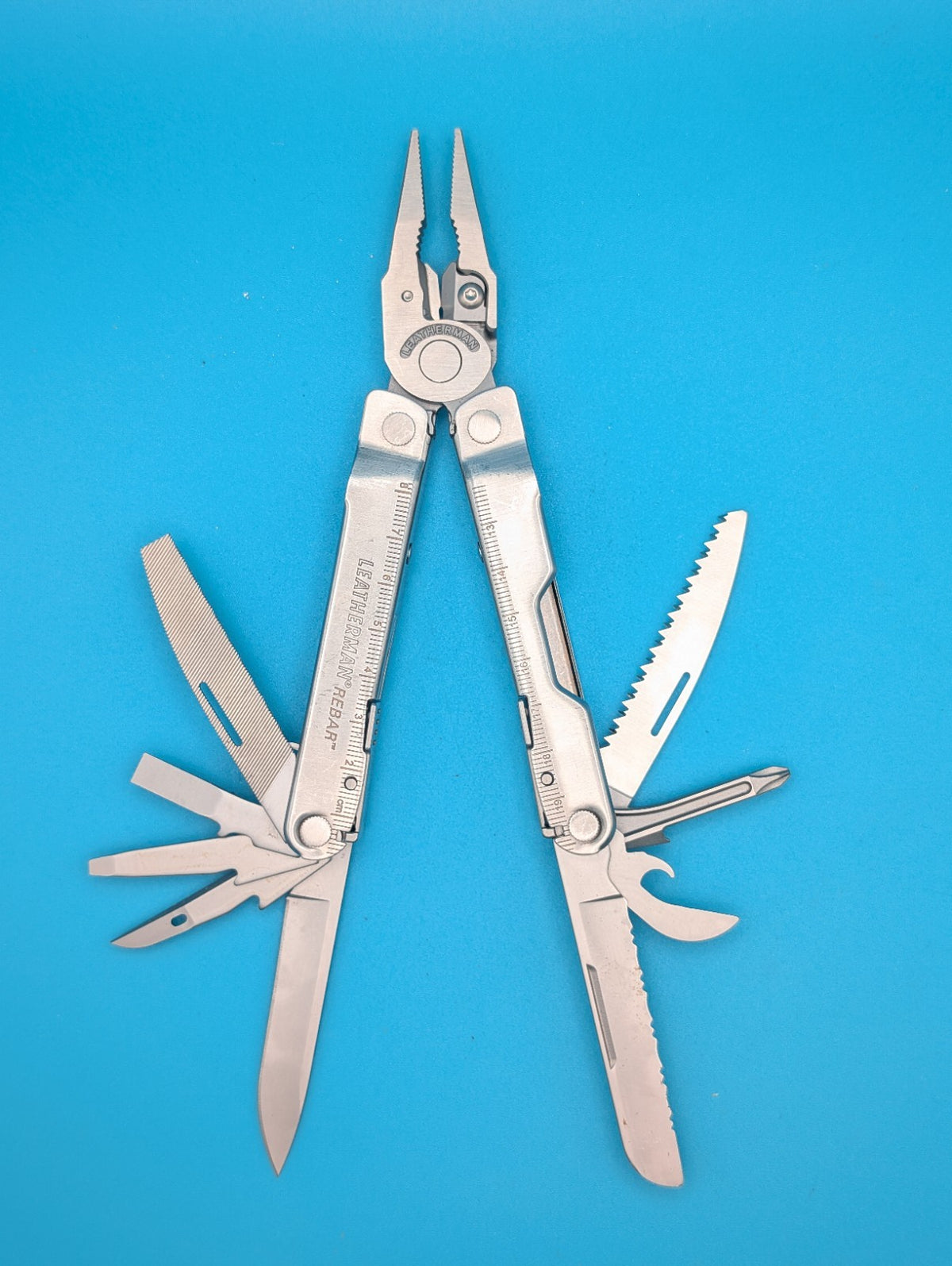 Leatherman Rebar Multi-Tool! Free Shipping! *ADVERTISING ON HANDLE/BLADE*