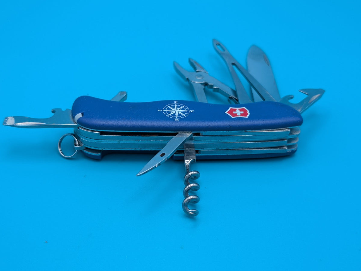 Victorinox Skipper Pro Blue Swiss Army Knife Multi Tool!