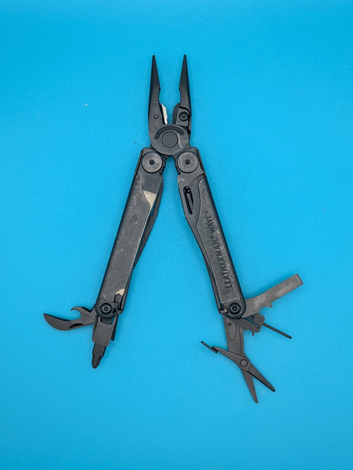 Leatherman Wave Plus Multi-Tool, Black Oxide, J. Overacker