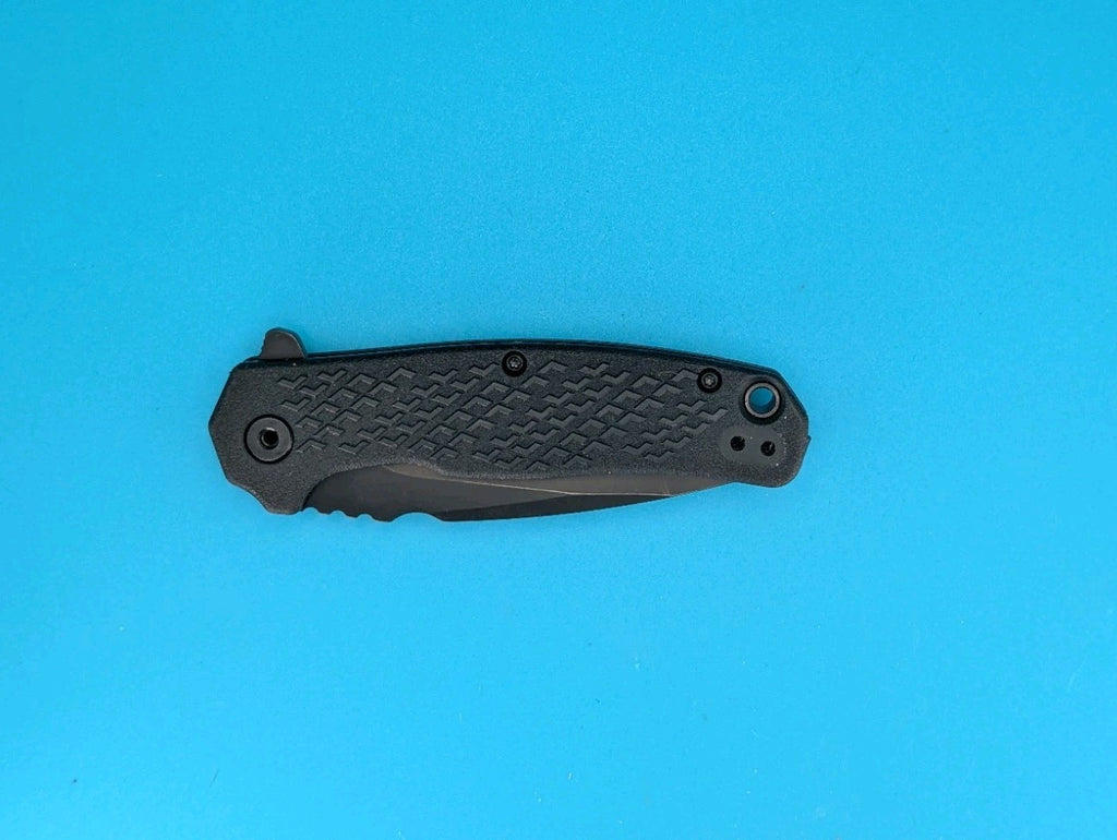 Kershaw Knives Conduit Liner Lock 1407 Black GFN Stainless Pocket Knife!