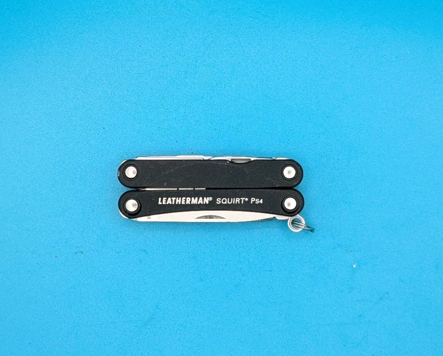 Leatherman SQUIRT PS4 Multi-Tool With Pliers Scissors Knife BLACK!