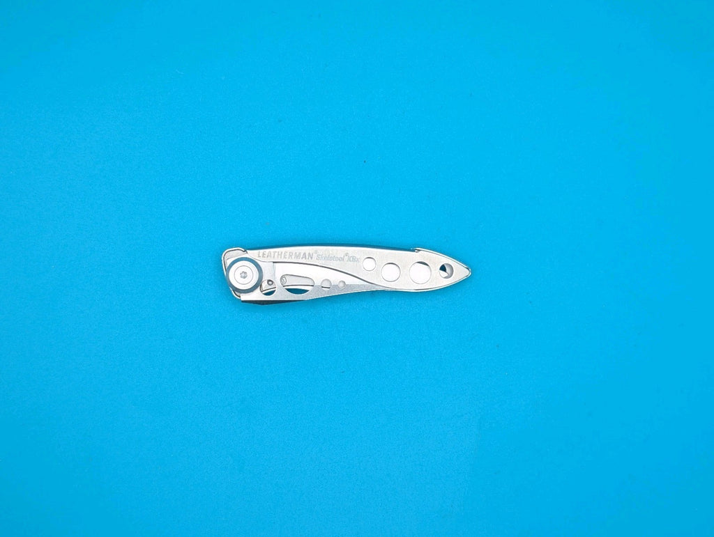 Leatherman Skeletool KBX Pocket Knife w/ Bottle Opener, SILVER!