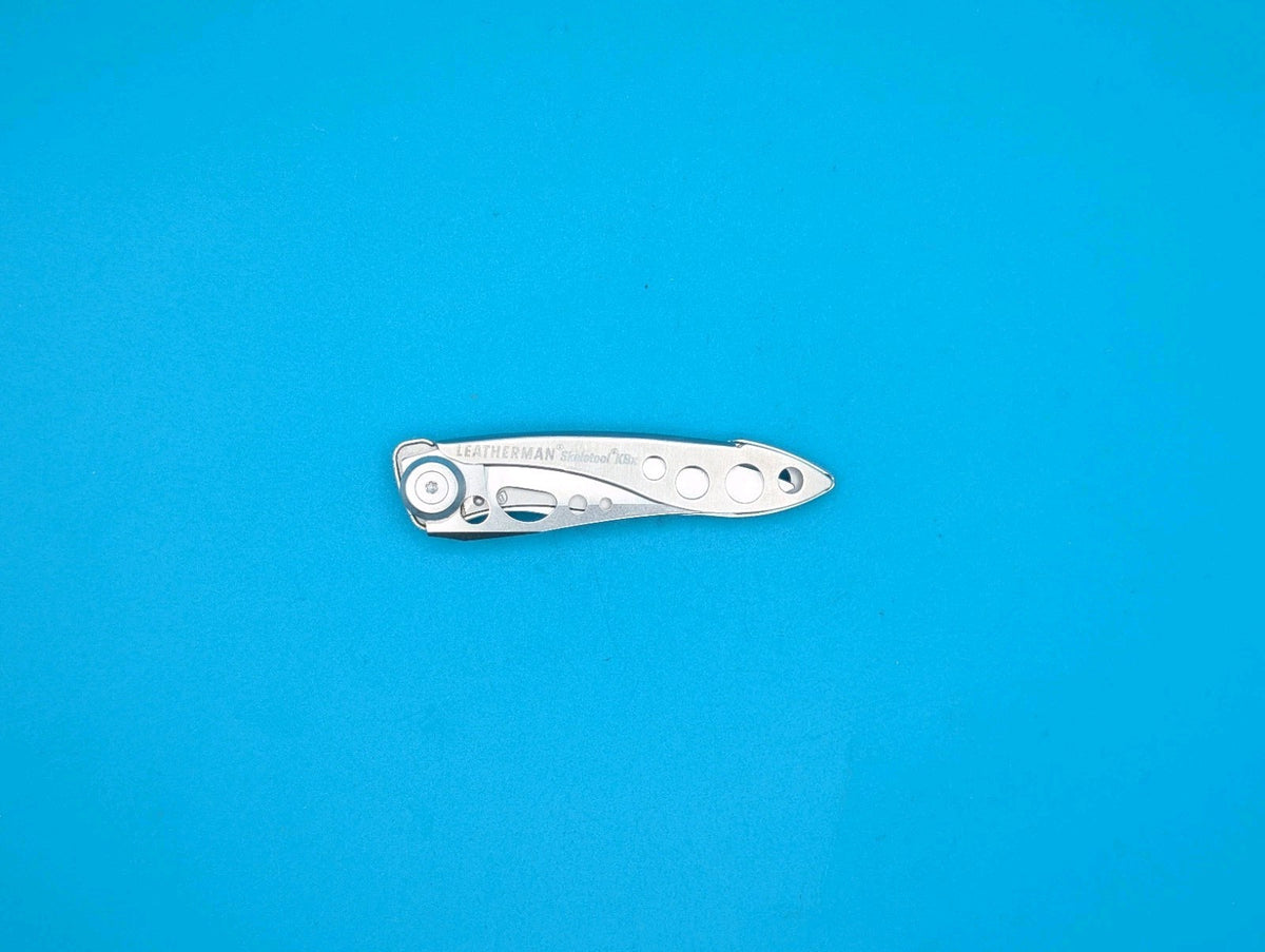 Leatherman Skeletool KBX Pocket Knife w/ Bottle Opener, SILVER!
