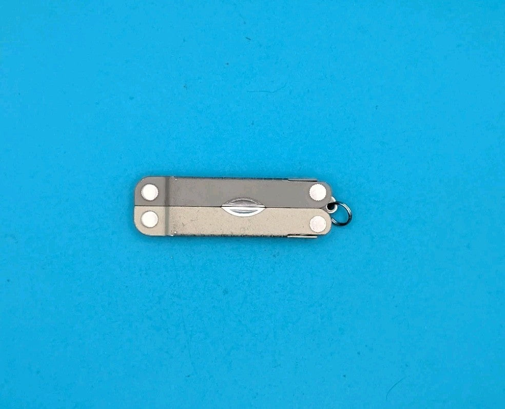 Leatherman Micra Multi-Tool, Knife, Scissors, Key Ring, Winter Fog!