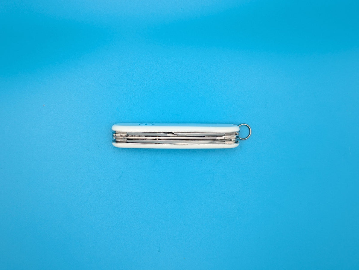 Victorinox Hiker White Swiss Army Knife Multi Tool!