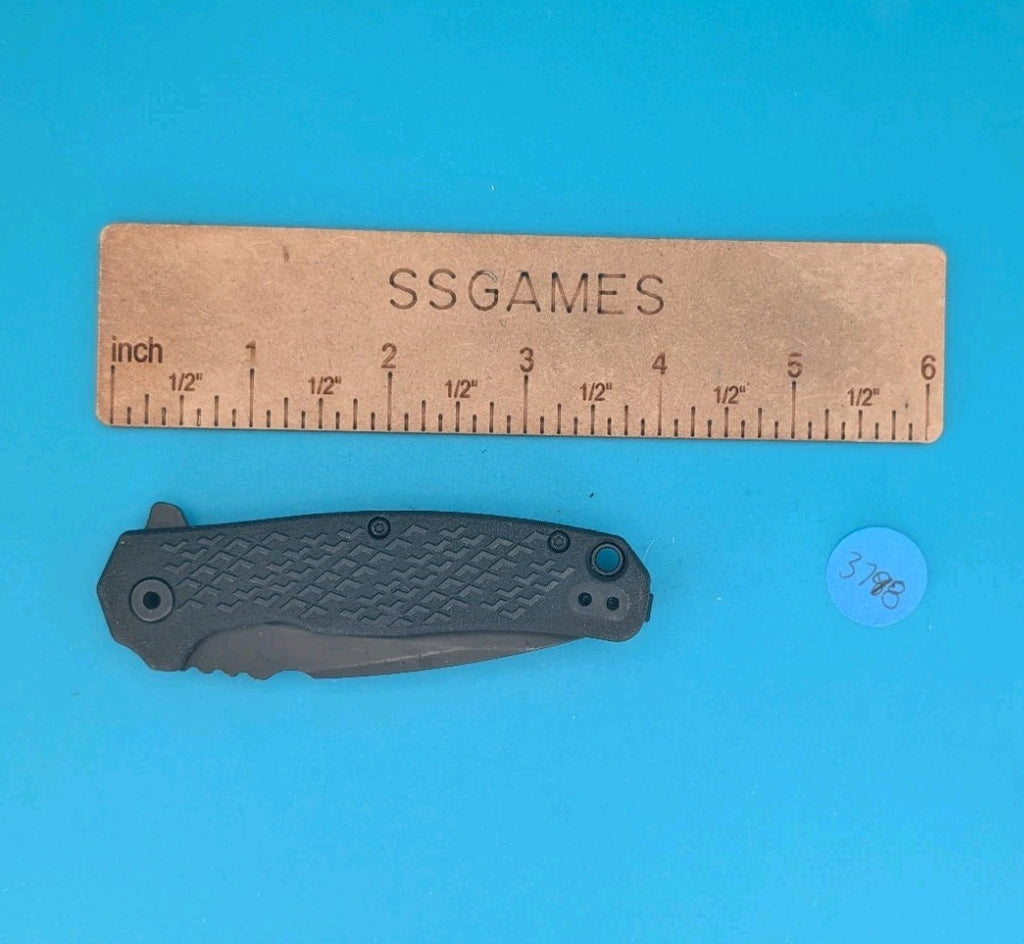 Kershaw Knives Conduit Liner Lock 1407 Black GFN Stainless Pocket Knife!