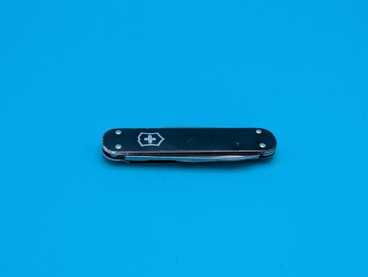 Victorinox Money Clip Black Alox Swiss Army Knife Multi Tool!