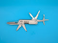 Leatherman FREE T4 Pocket Knife Multi-tool! SILVER! RETIRED! *O-BASF*