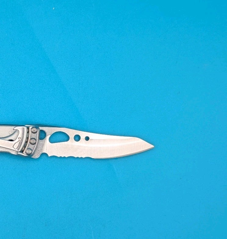 Leatherman Skeletool KBX Pocket Knife w/ Bottle Opener, SILVER!