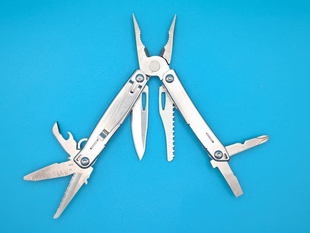 Leatherman Sidekick Multi-Tool, Knife, Pliers, Saw, Stainless