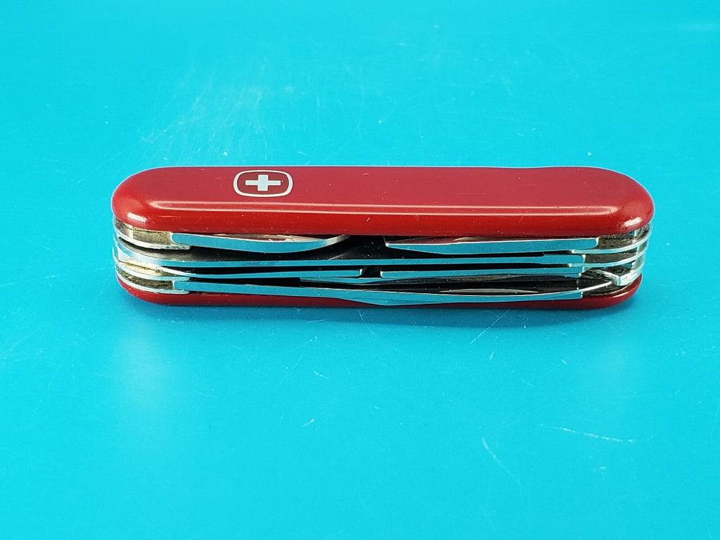 Vintage Wenger Forester Variation 85mm Swiss Army Knife Multi Tool! RARE!