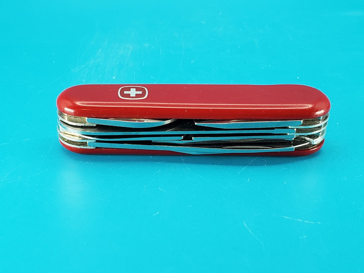Vintage Wenger Forester Variation 85mm Swiss Army Knife Multi Tool! RARE!
