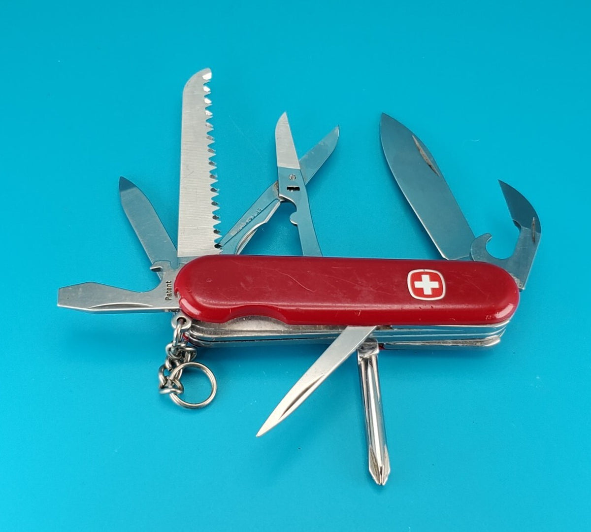 Wenger Handyman Red Swiss Army Knife Multi Tool!