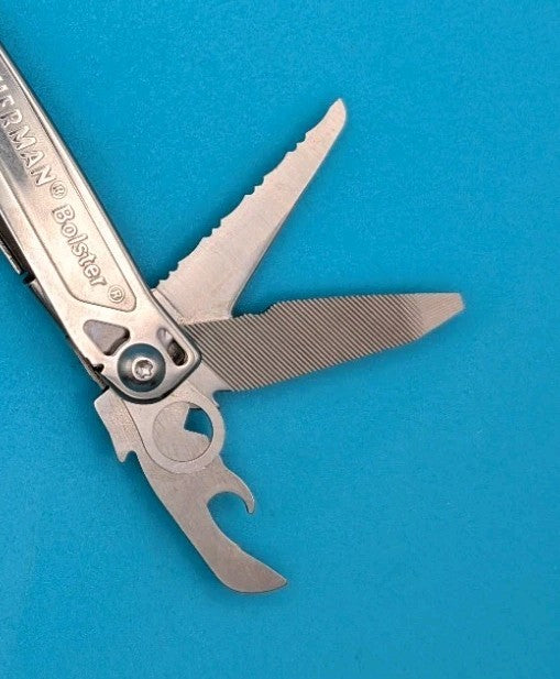 Leatherman Bolster 13 Tool Stainless Steel Multi-Tool! With Sheath!