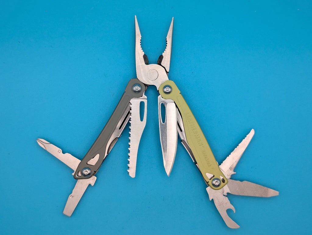 Leatherman Sidekick Multi-Tool, Knife, Pliers, Saw, Lime Green!