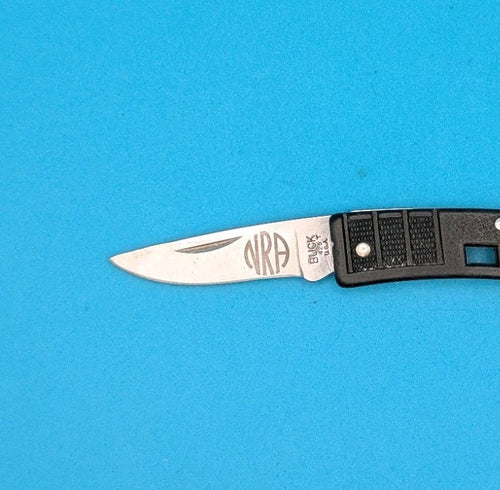 Buck 425 USA Folding Pocket Knife Single Plain Edge Lockback MiniBuck! 2003 DATE