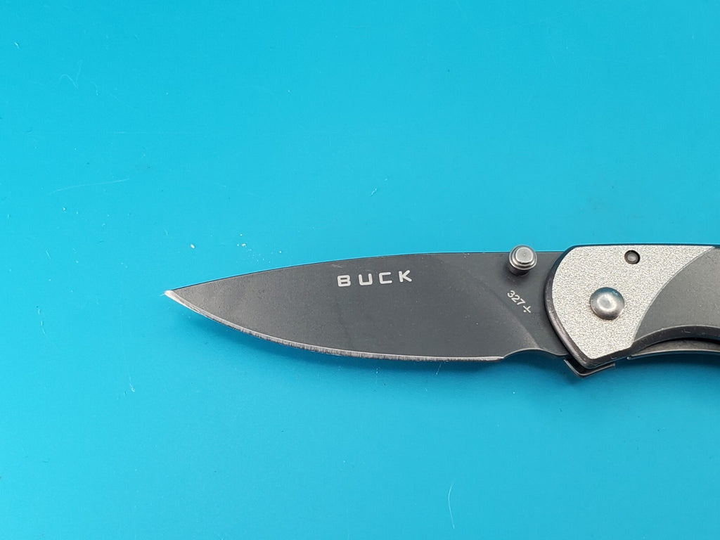 Buck Knives 327 Nobleman-Stainless Folding Pocket Knife!