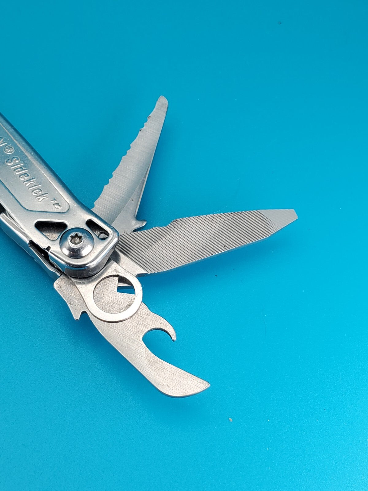 Leatherman Sidekick Multi-Tool, Knife, Pliers, Saw, Stainless!