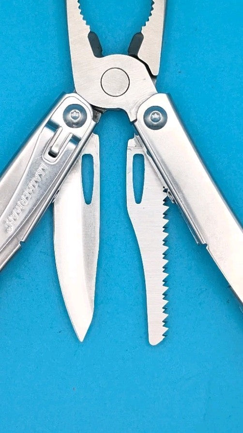 Leatherman Sidekick Multi-Tool, Knife, Pliers, Saw, Stainless