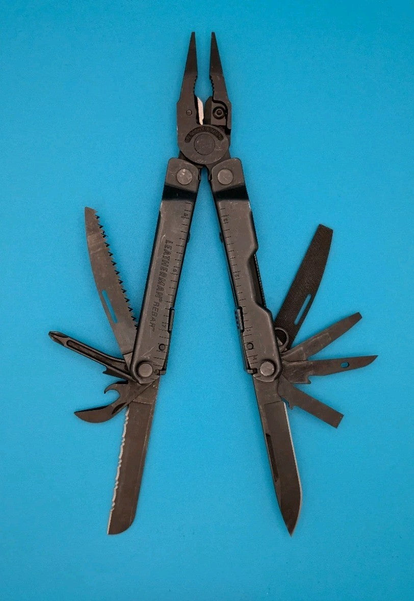 Leatherman Rebar Multi-Tool! BLACK OXIDE! WITH SHEATH!