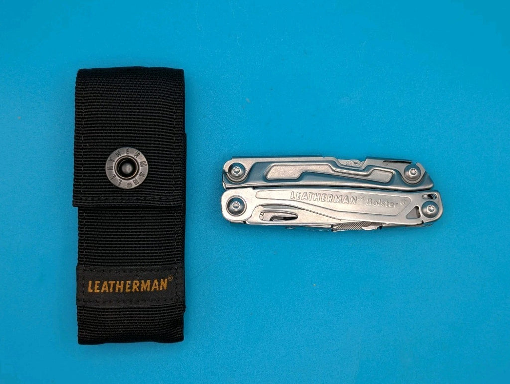 Leatherman Bolster 13 Tool Stainless Steel Multi-Tool! With Sheath!