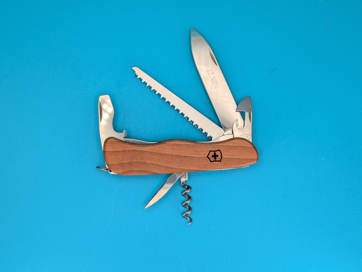 Victorinox Forester Wood Swiss Army Knife Multi Tool! *ELVIN*