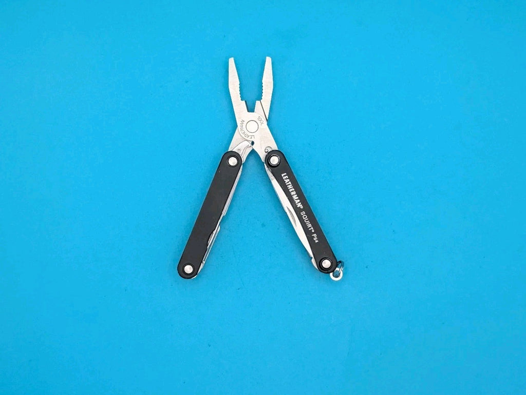 Leatherman SQUIRT PS4 Multi-Tool With Pliers Scissors Knife BLACK!