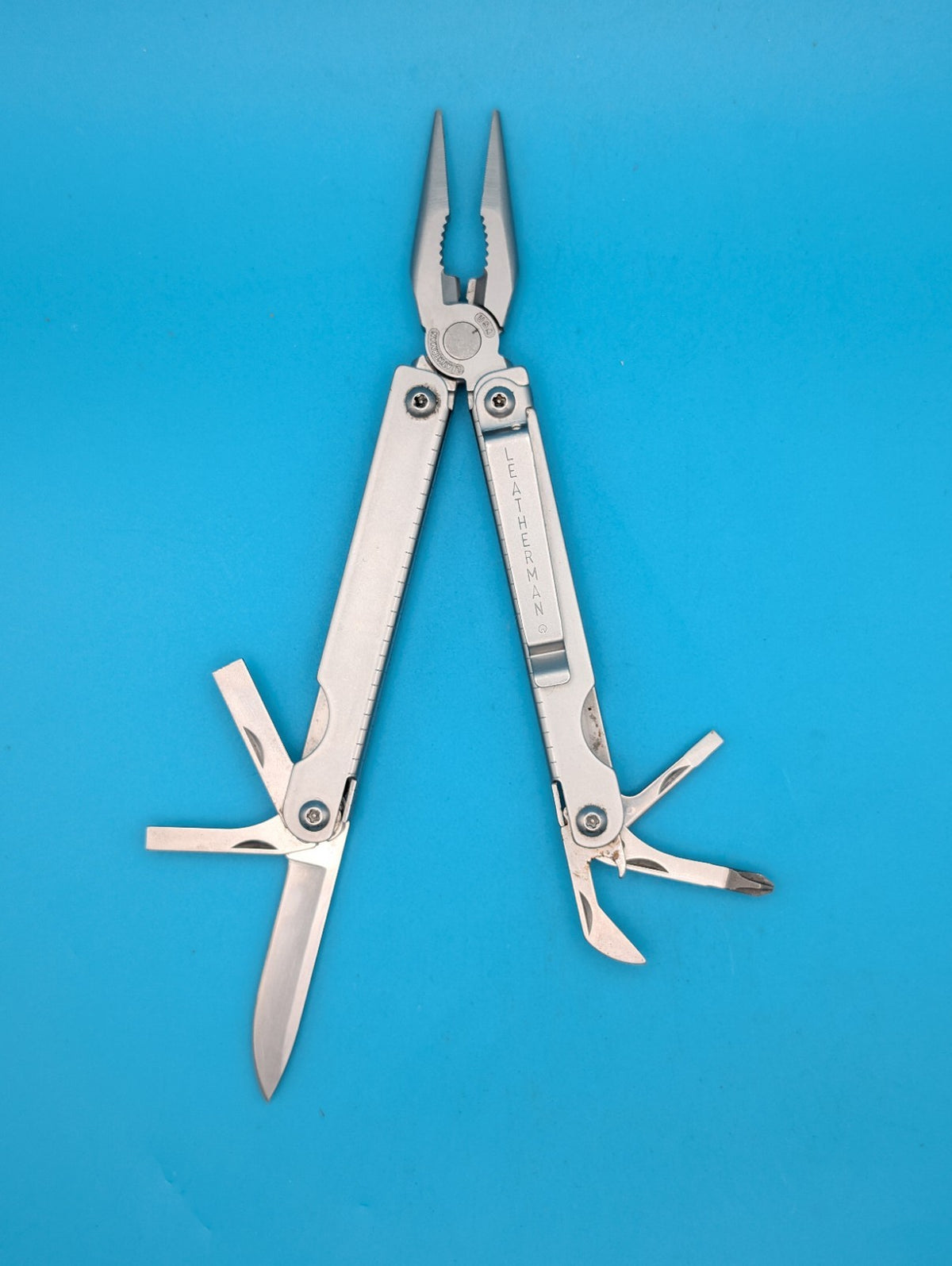 Leatherman SideClip Multi-Tool! With Sheath! 06/98 DATE STAMP! RARE!