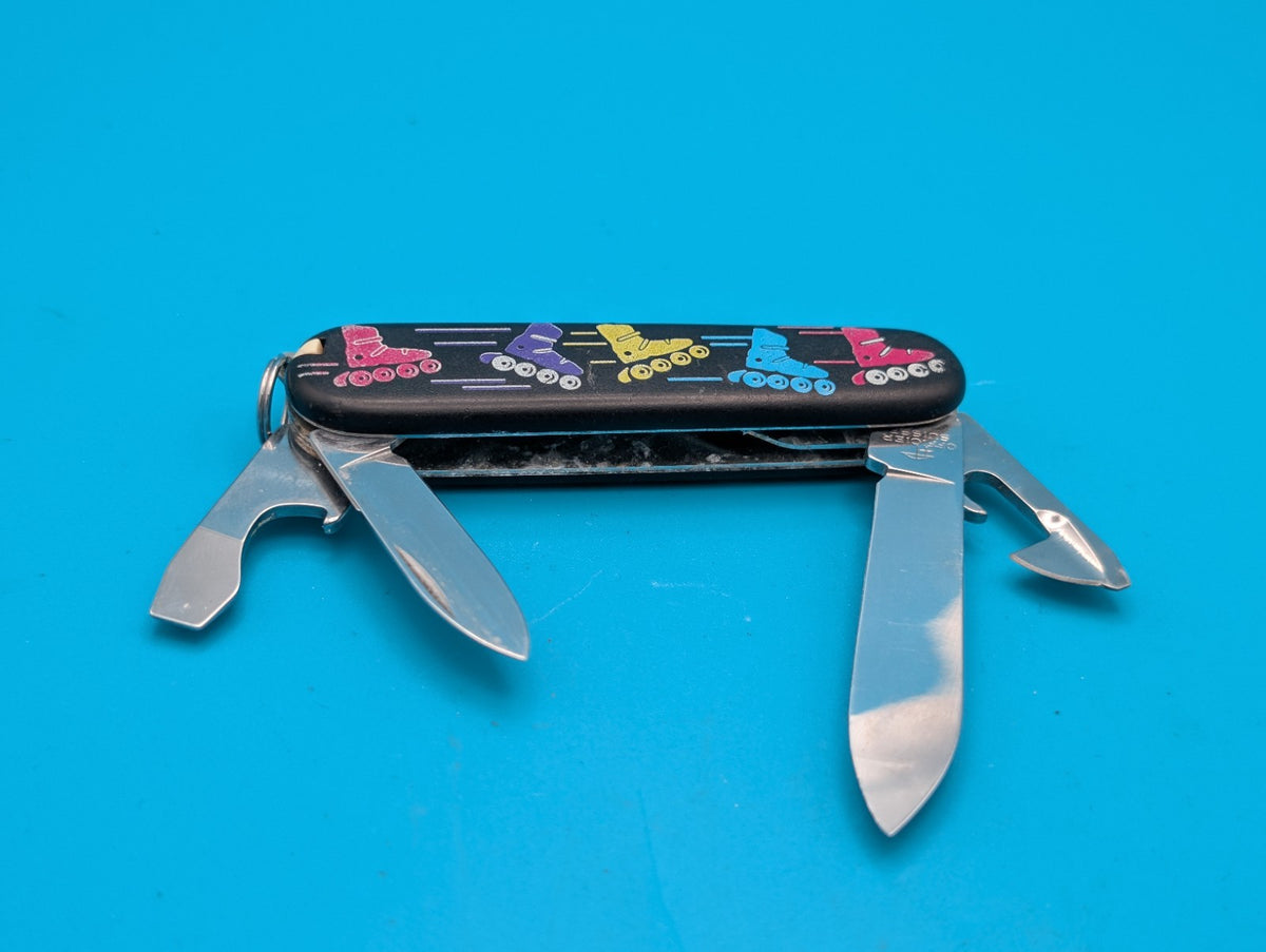 Victorinox Recruit Roller Blades Swiss Army Knife Multi Tool! 84mm
