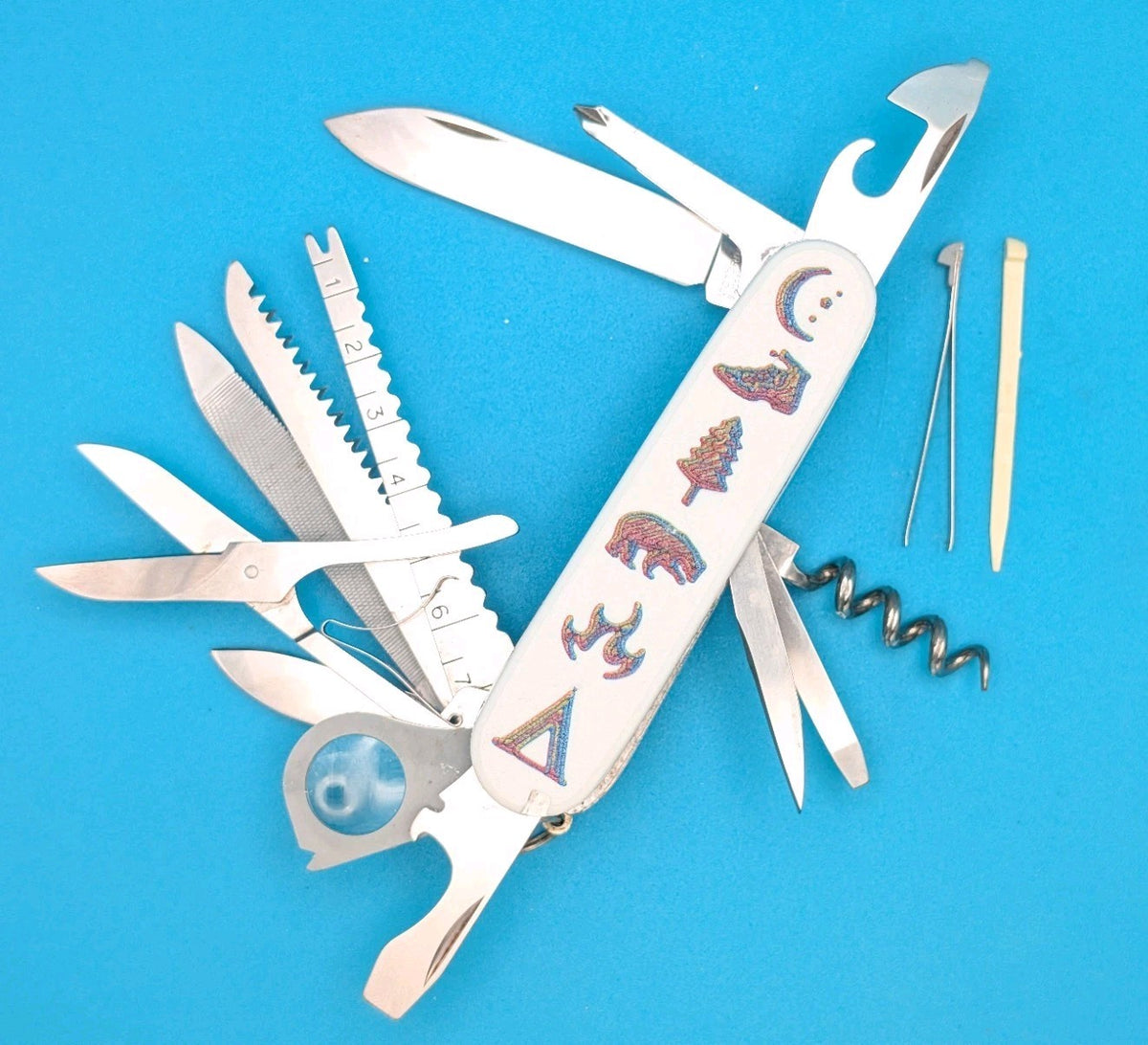 Victorinox Champion Swiss Army Knife Multi Tool! CUSTOM SCALES!