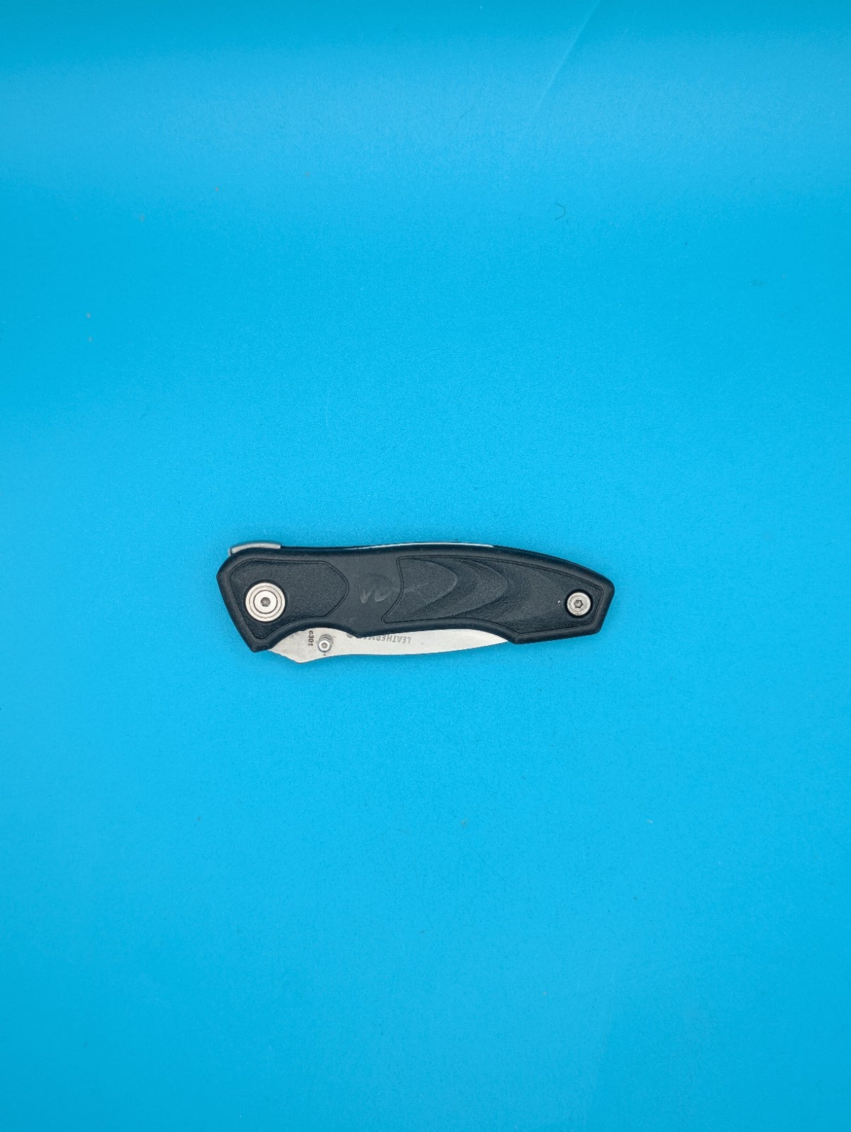 Leatherman C301 Combo Edge Liner Lock Folding Pocket Knife!