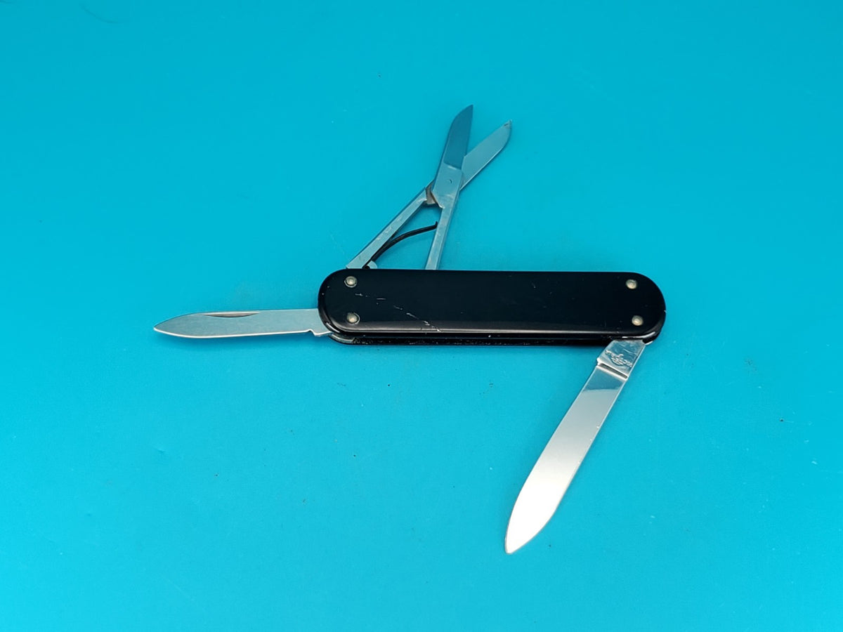 Vintage Victorinox Victoria Alox Ambassador 74mm Swiss Army Knife Multi Tool!