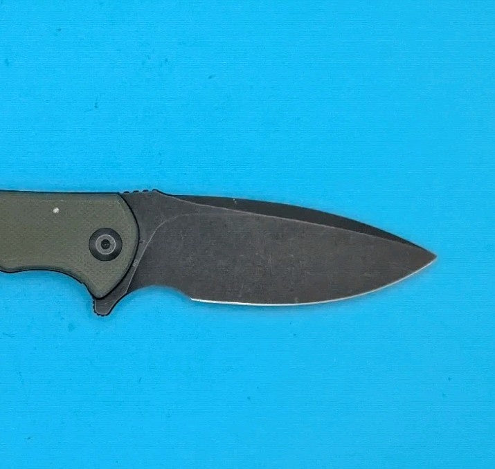 Civivi Mini Praxis Flipper Pocket Knife Liner Lock Plain Edge Stonewashed Blade!