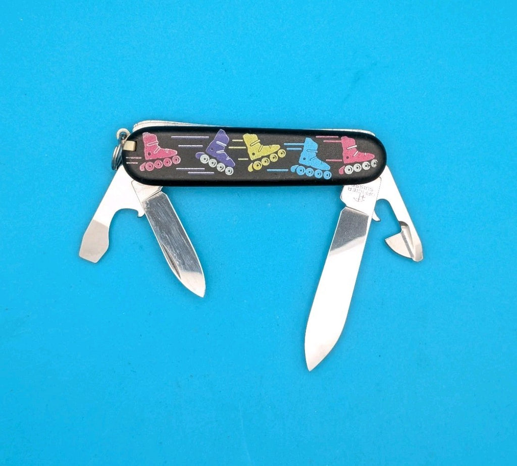 Victorinox Recruit Roller Blades Swiss Army Knife Multi Tool! 84mm