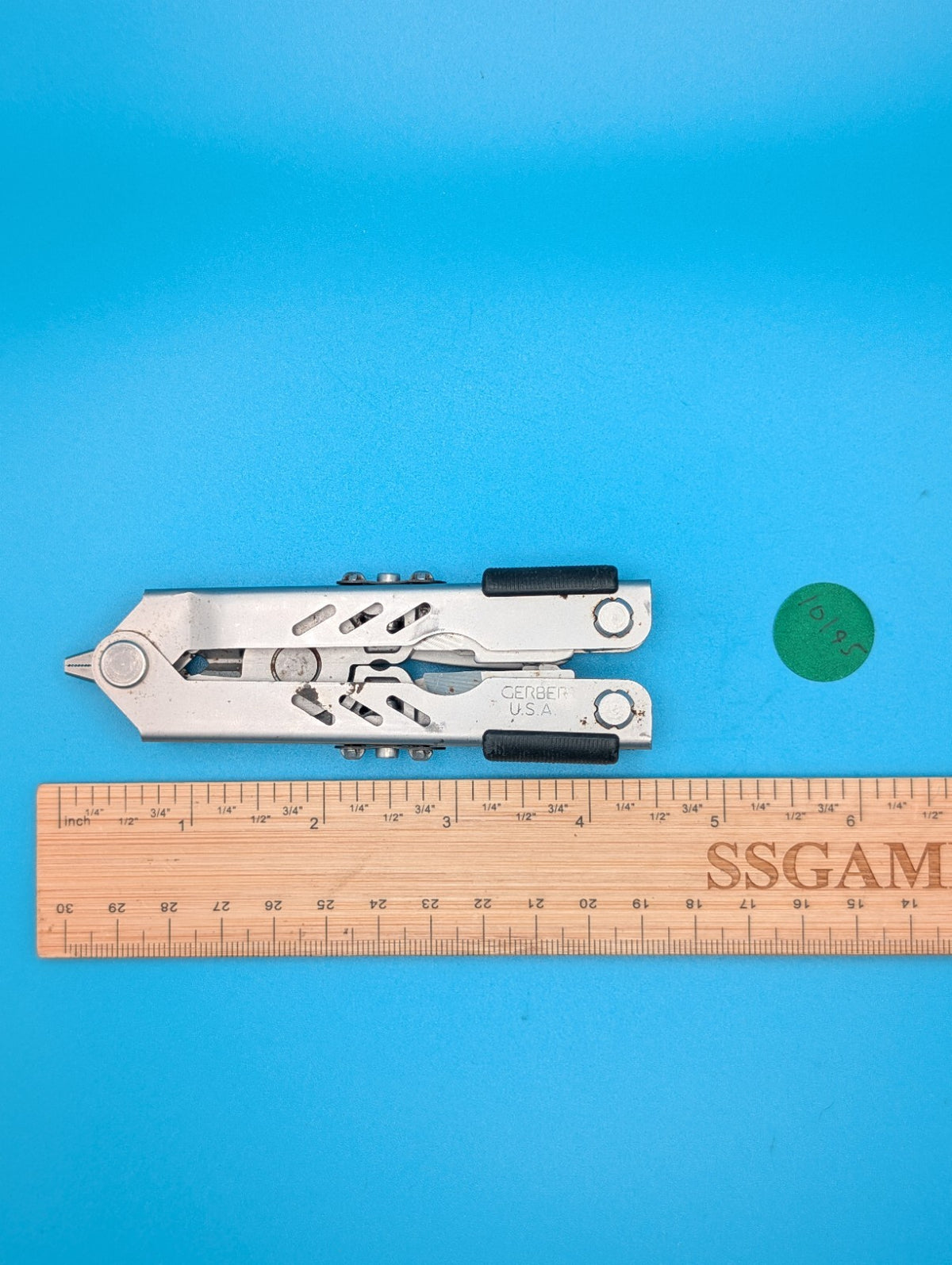 Gerber MP400 Compact Multitool Stainless Steel! USED/SOME RUST