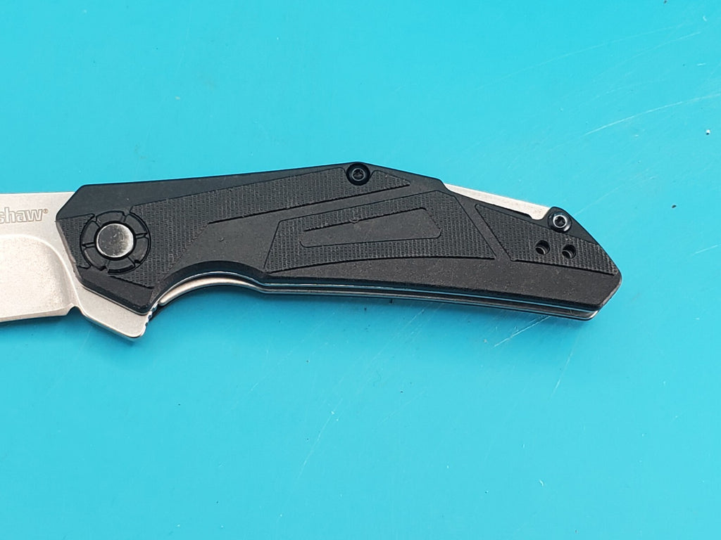 Kershaw Knives Camshaft Liner Lock 1370 4Cr13 Stainless Black Nylon