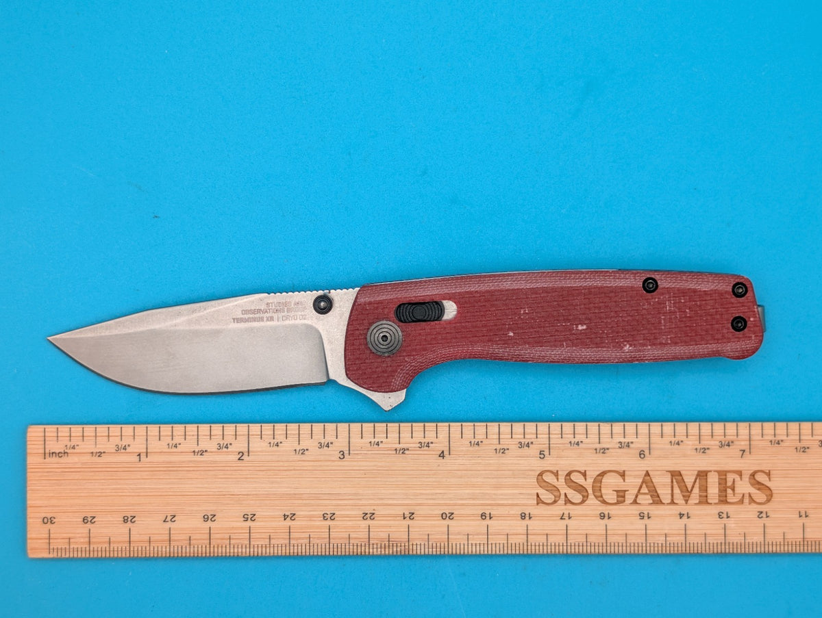 Sog Terminus XR 2.95" D2 Steel Blade Folding Knife!