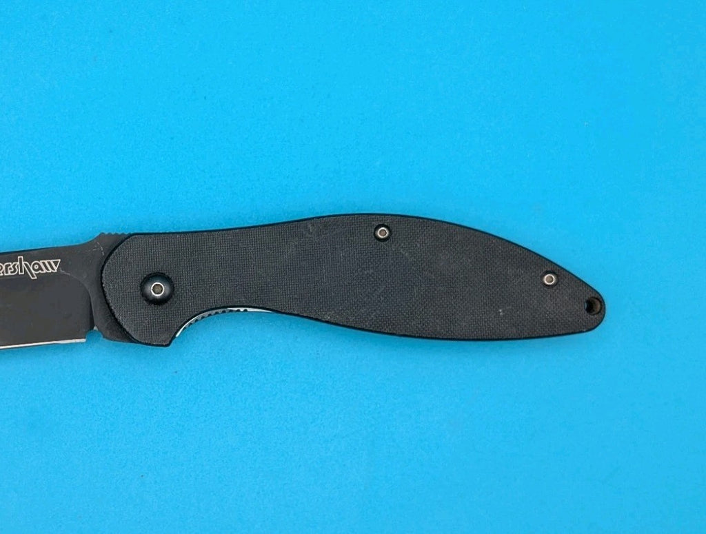 KERSHAW 1745BLK ENER-G2 BLACK LEE WILLIAMS DESIGN FLIPPER OPEN POCKET KNIFE!