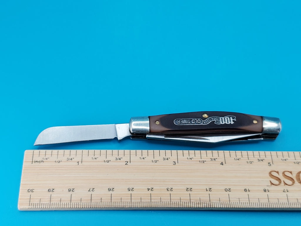 Vintage Schrade USA 340T 100th Anniversary 1904-2004 Three Blade Pocket Knife!