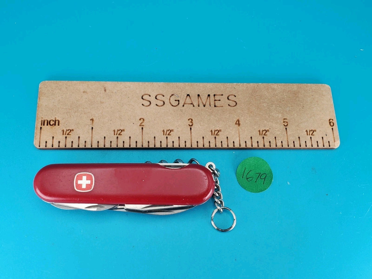 Wenger Traveler Red Swiss Army Knife Multi Tool!